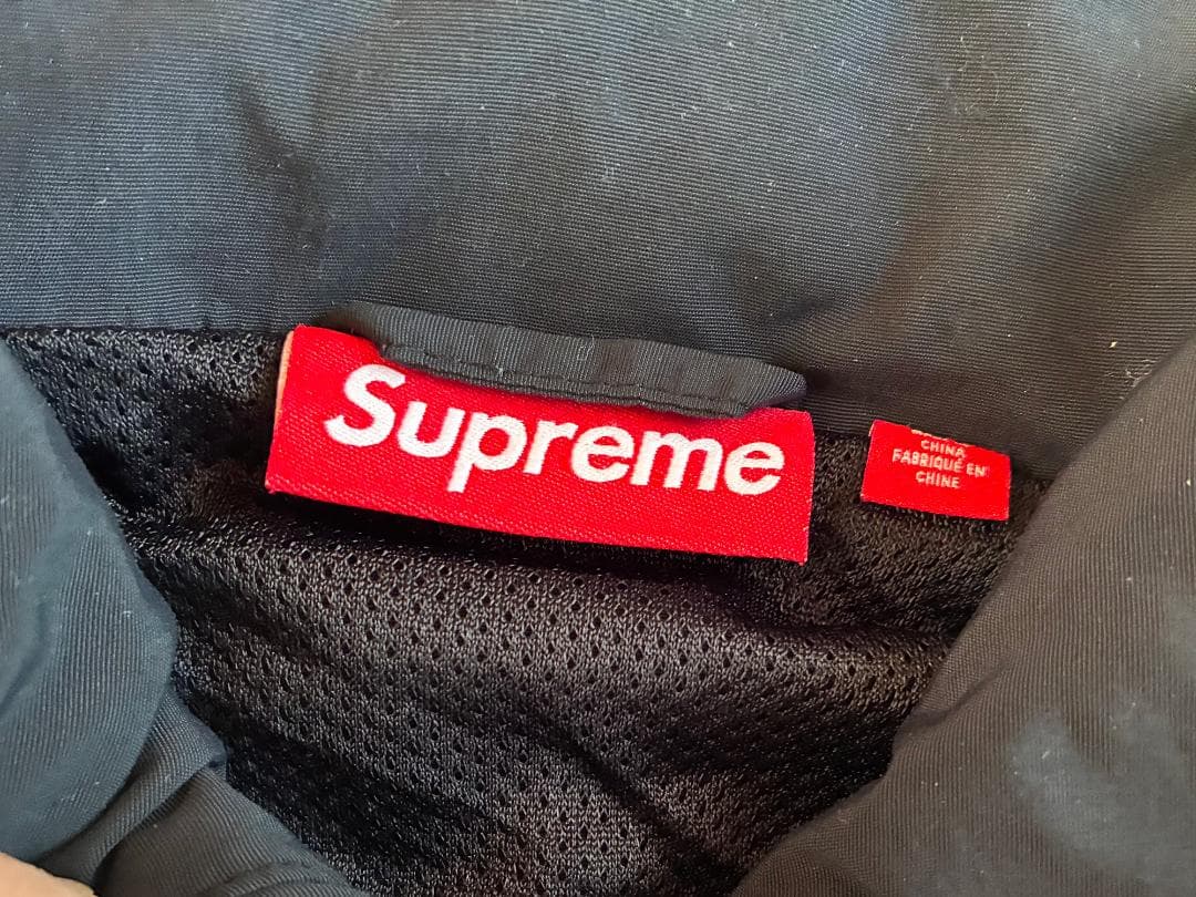 Supreme Spellout Embroidered トラックジャケット L