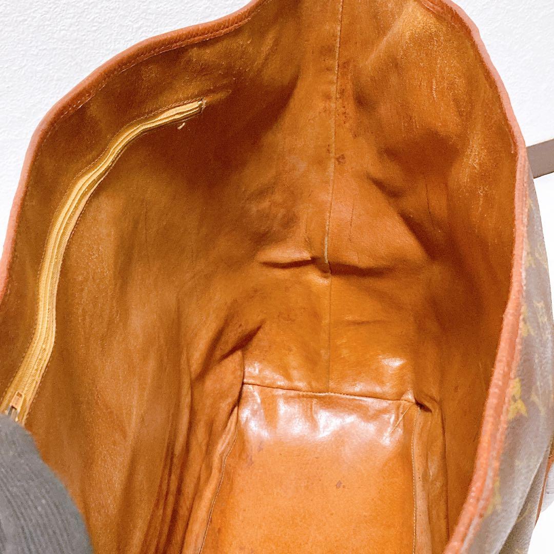 214 ルイヴィトン モノグラム　ハンドバッグ　サックウィークエンドgm