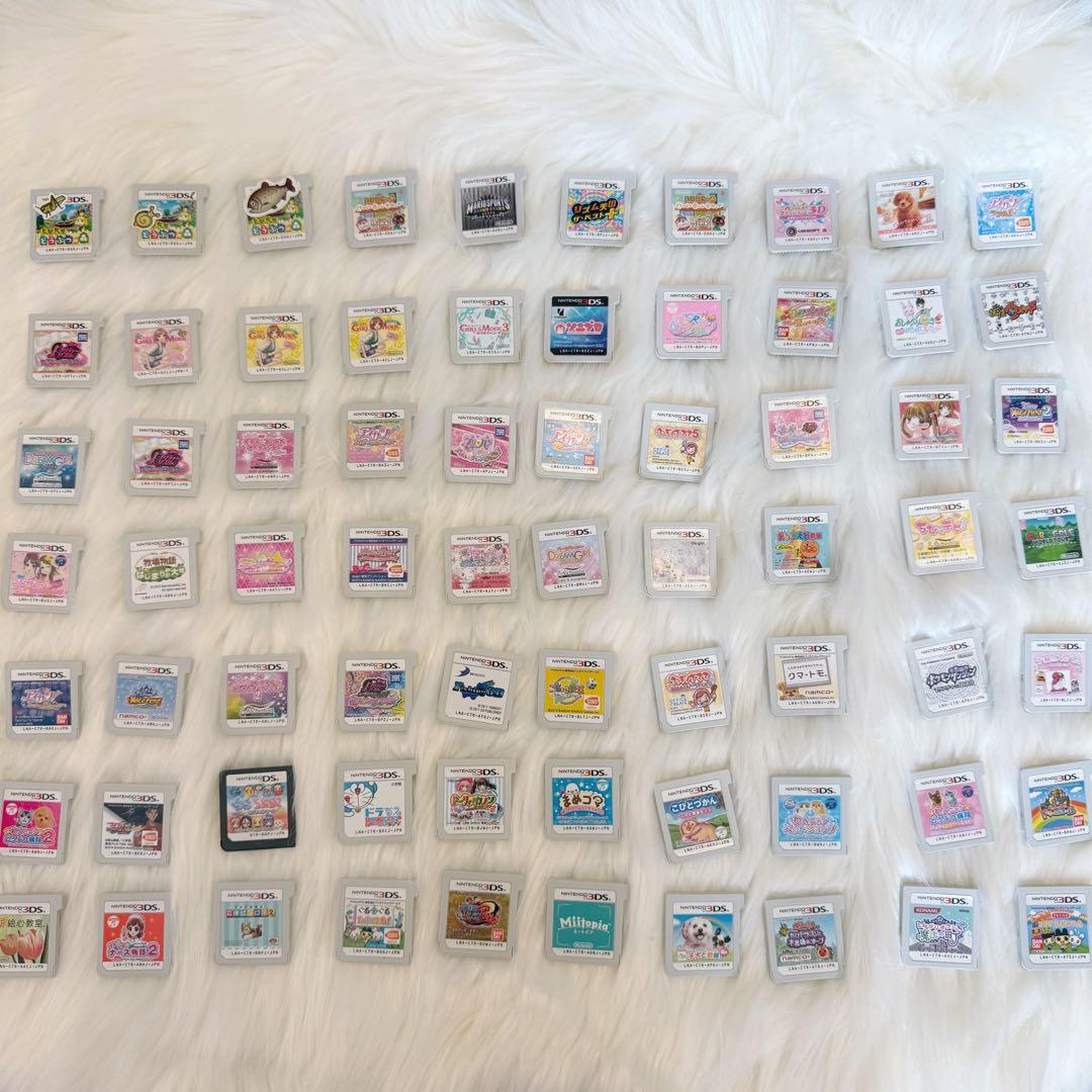 即*K様 ニンテンドー3DSソフト 70個セット(ケースなし)