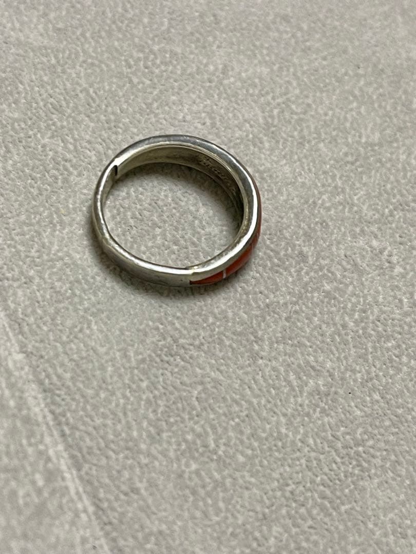 CHAVEZ 作者刻印 ナバホ ズニ族 インディアンジュエリー リング 指輪