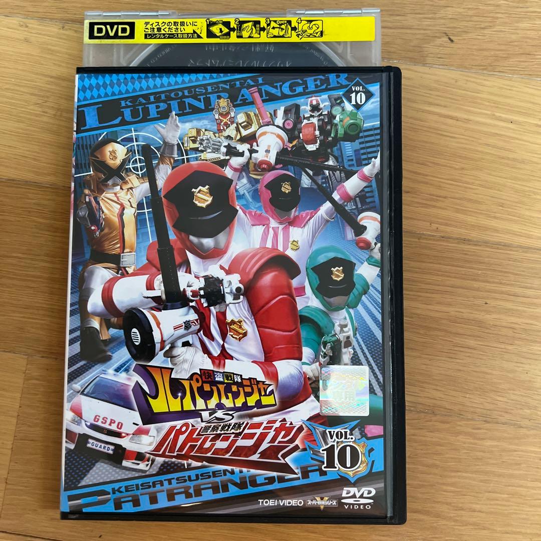 快盗戦隊ルパンレンジャーvs警察戦隊パトレンジャー  DVD