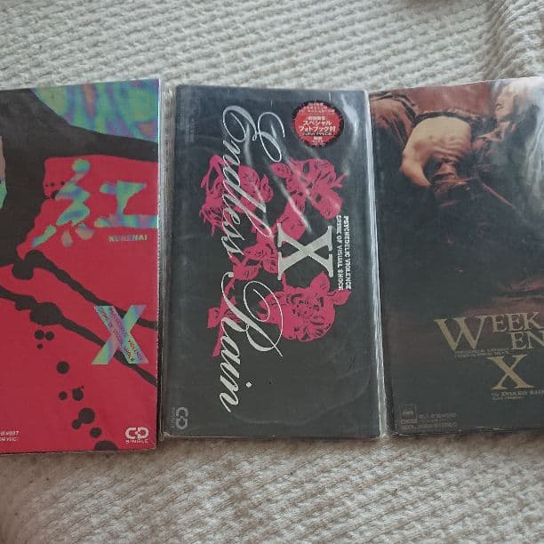 X、XJapan、初回限定、紅、レアCD