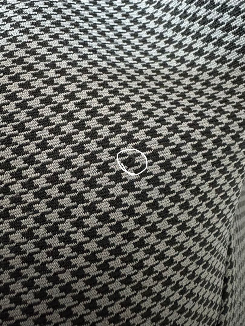 pium チュールエプロン付き丸襟ワンピース ミックス