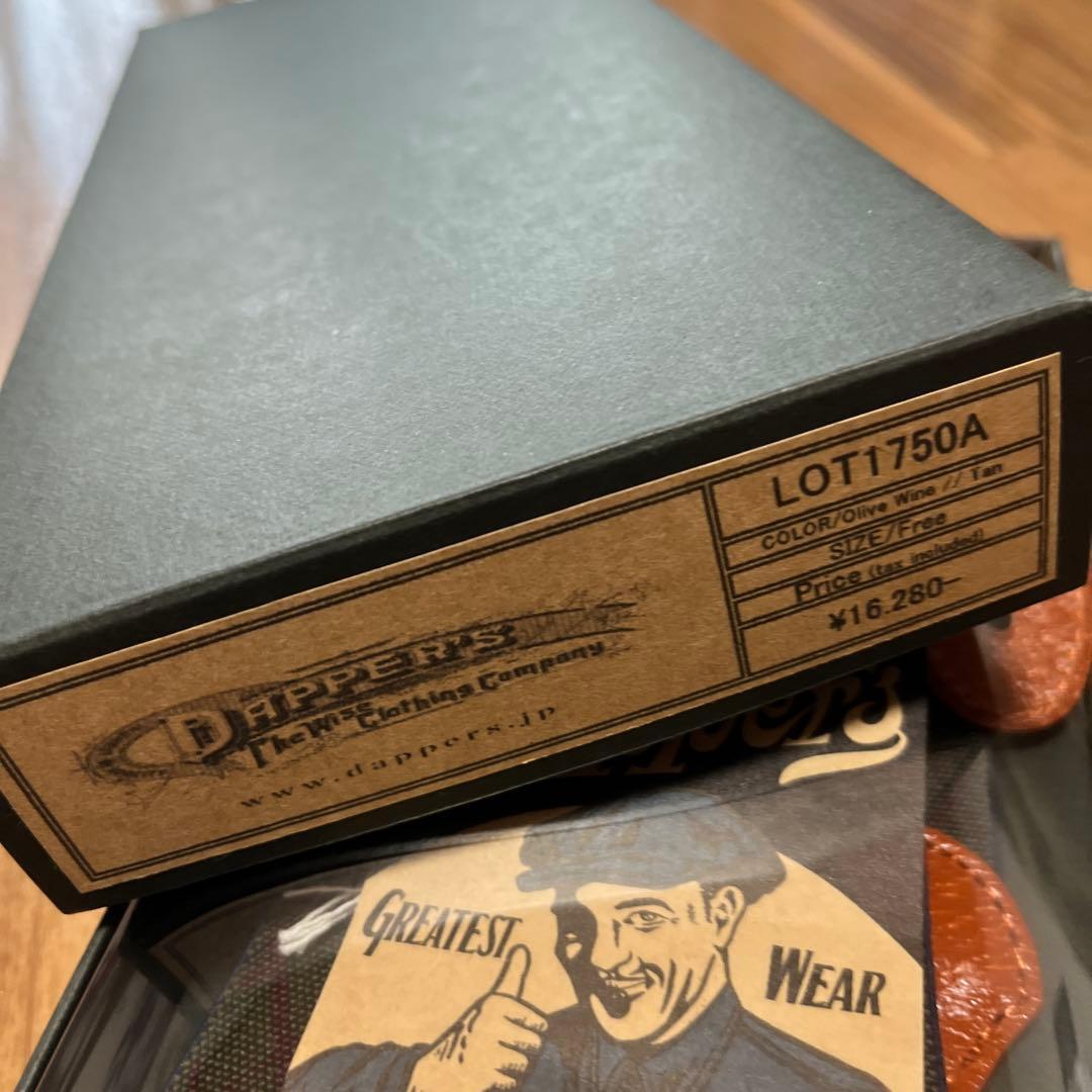 Dapper's チェック柄サスペンダー極美品