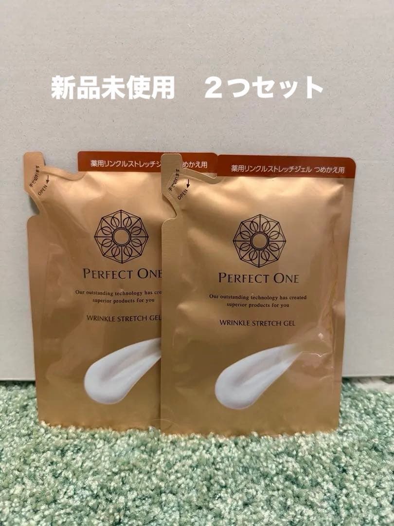 新品未開封 パーフェクトワン 薬用リンクルストレッチジェル 50g つめかえ用