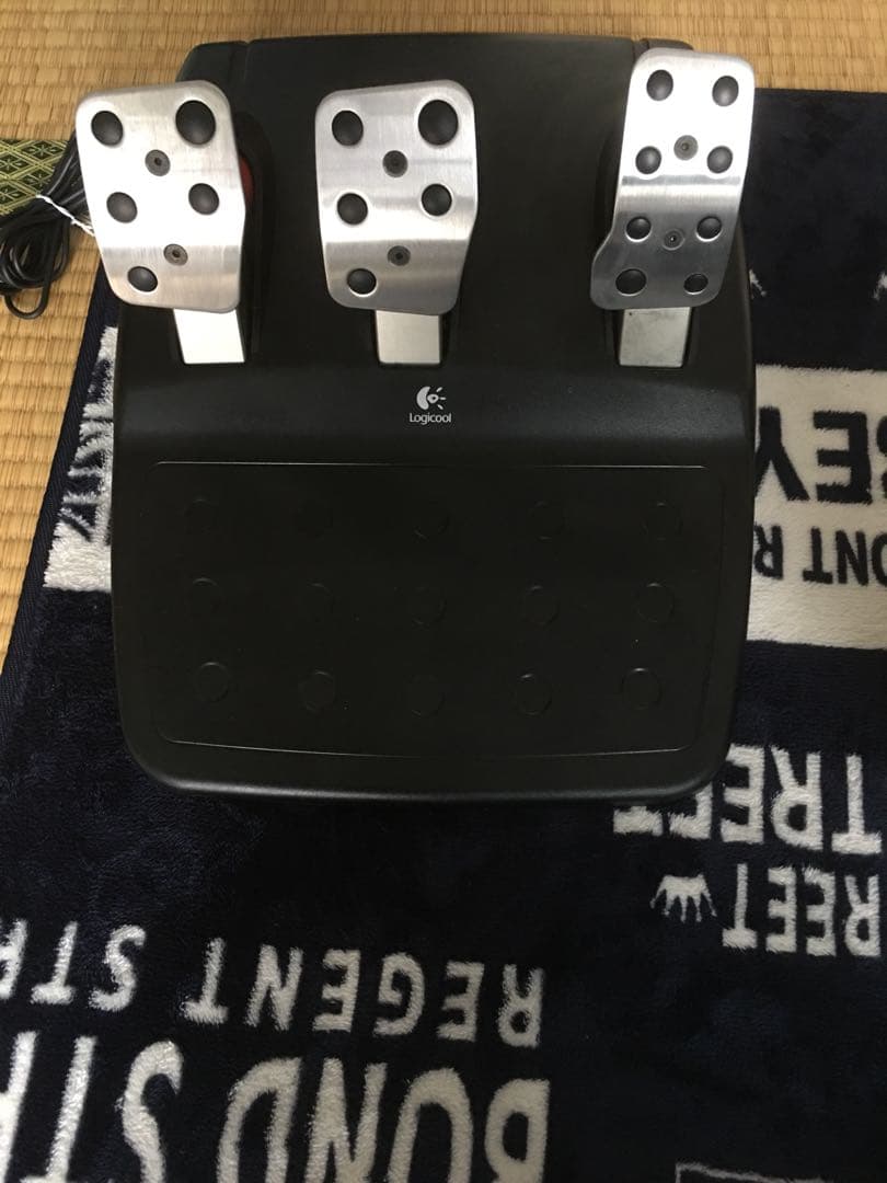 美品！ロジクール G27 レーシングホイール プレステ3対応 作動済み！箱あり！