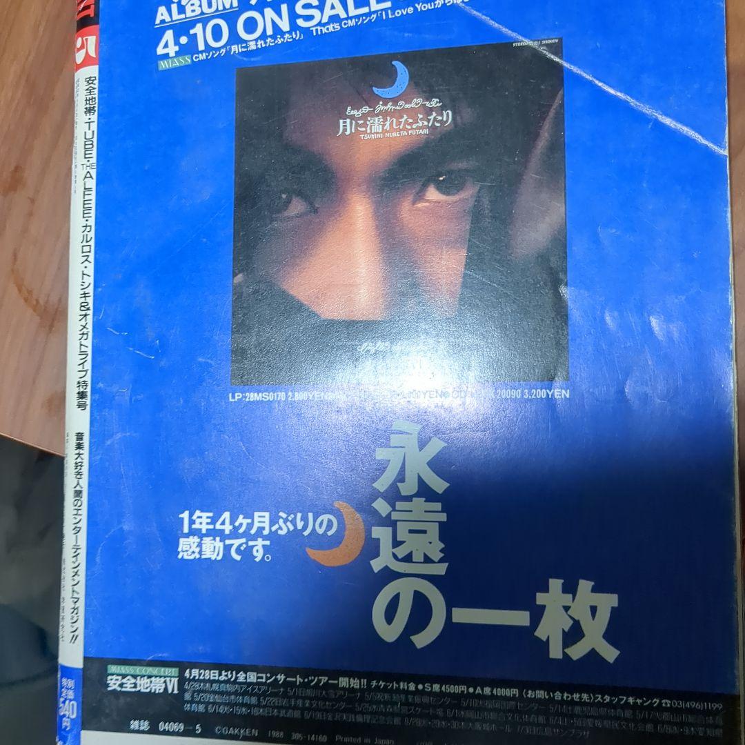 ベスト・ヒット雑誌1988年5月号