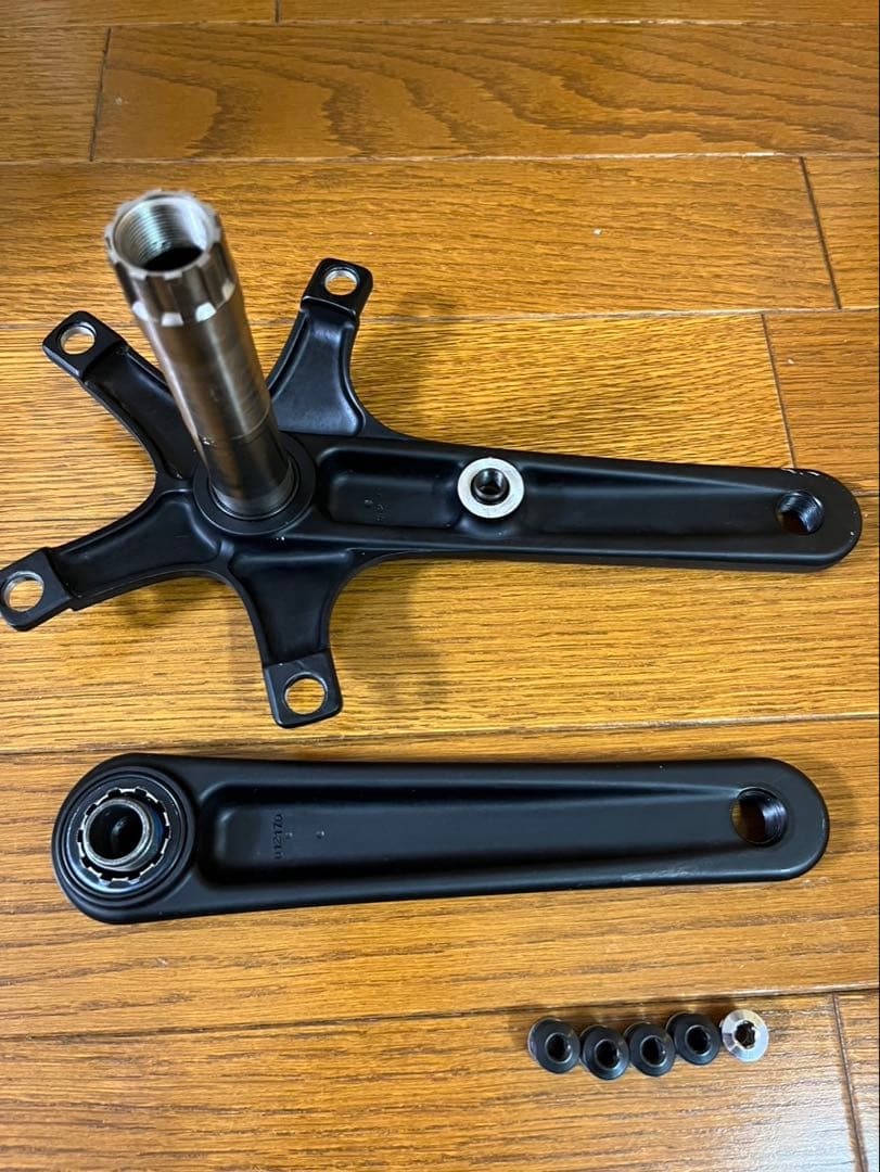 MICHE・PISTARD 2.0・クランクセット ブラック・50T-170mm