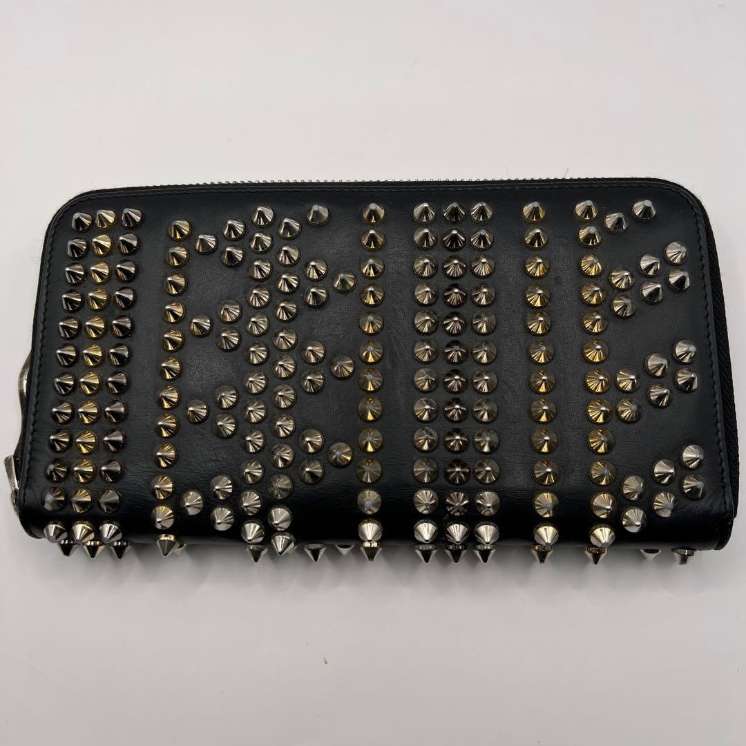 ✨美品✨クリスチャン ルブタン 長財布 パネトーネ スタッズ ブラック