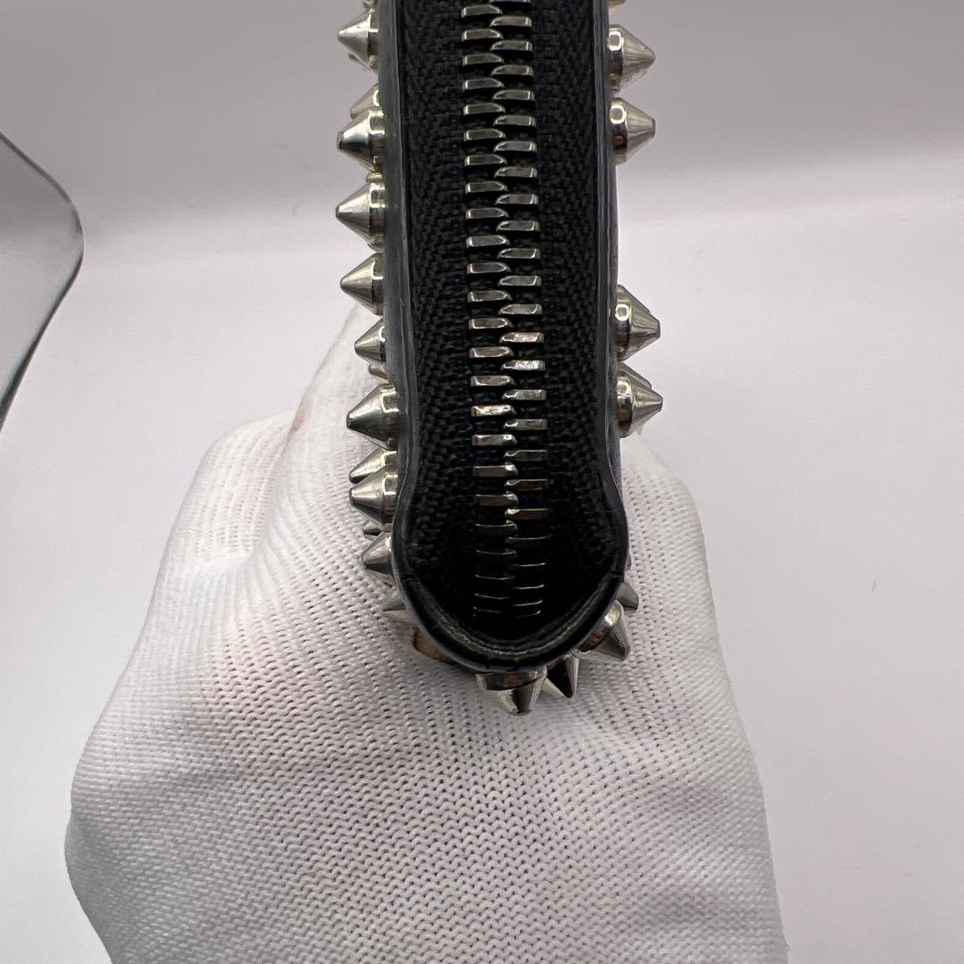 ✨美品✨クリスチャン ルブタン 長財布 パネトーネ スタッズ ブラック