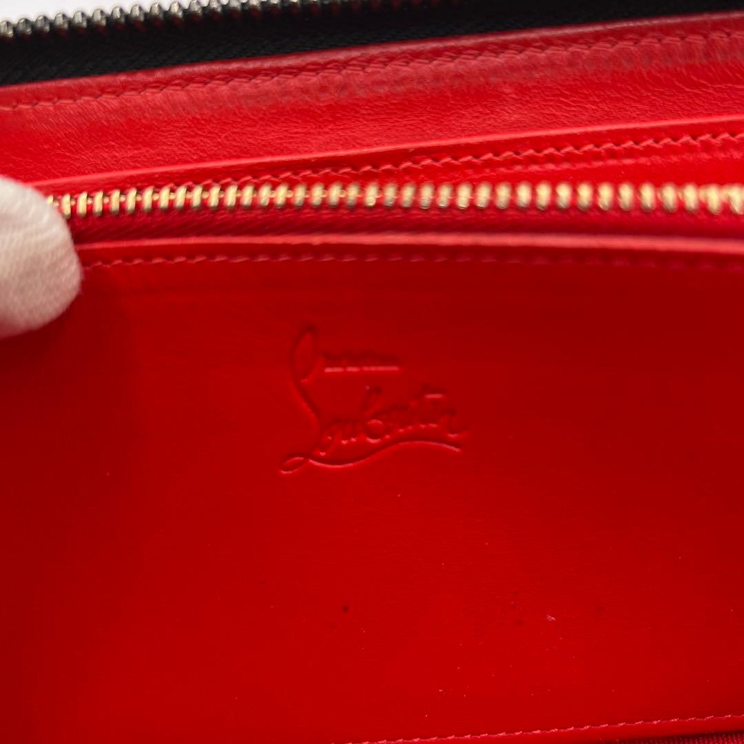 ✨美品✨クリスチャン ルブタン 長財布 パネトーネ スタッズ ブラック