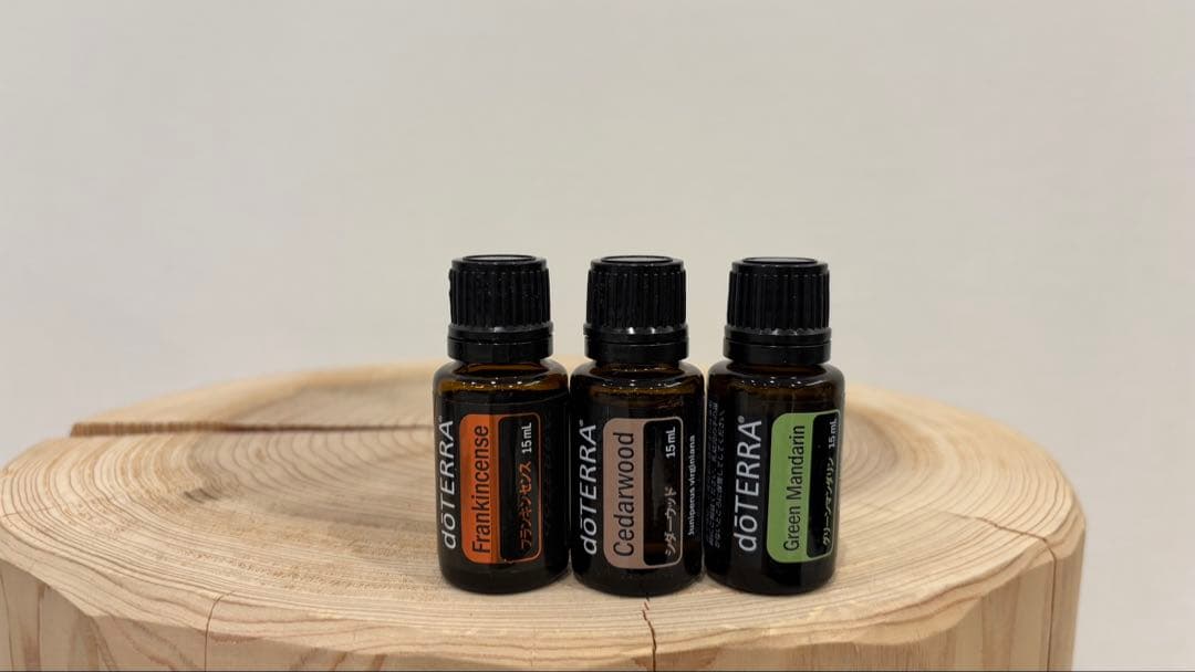 doTERRA エッセンシャルオイル 3本セット(各15ml)