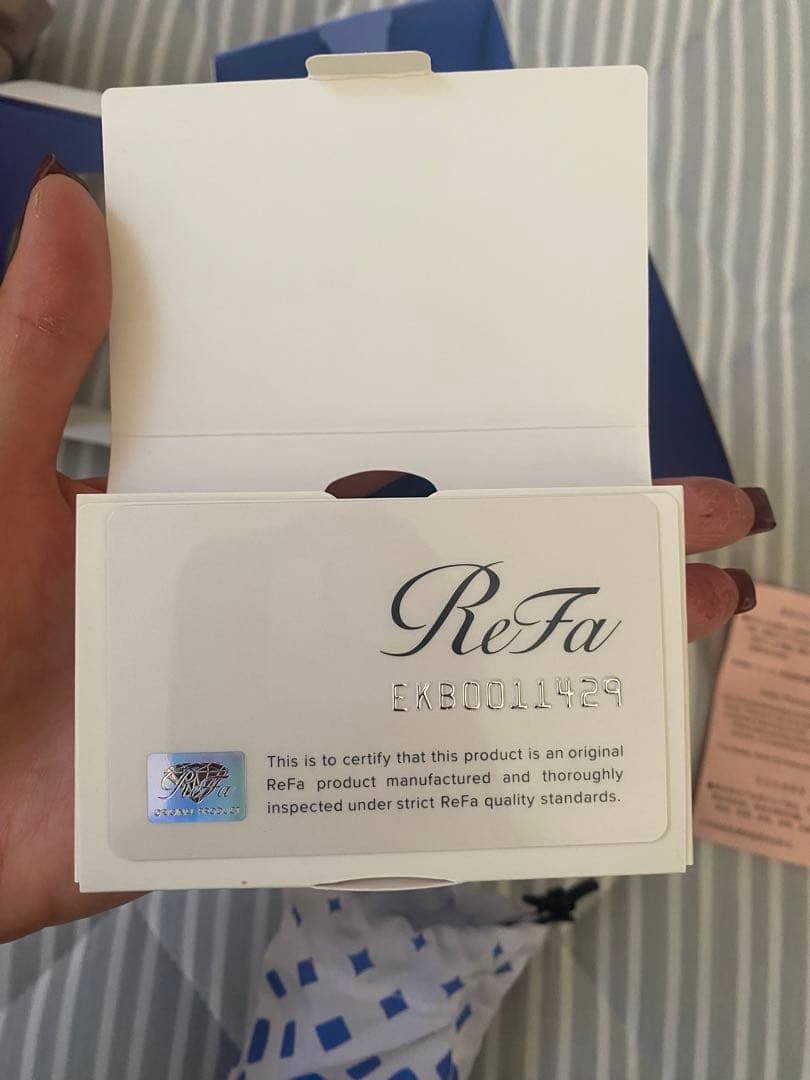 refaリファ　ビューテックスポット　ブルー