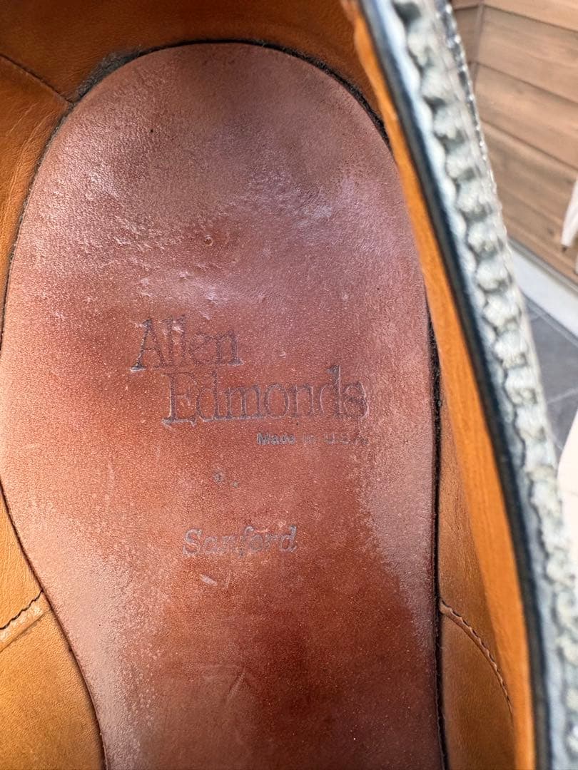 Allen Edmonds Sanford 27cm 凹み有 5207