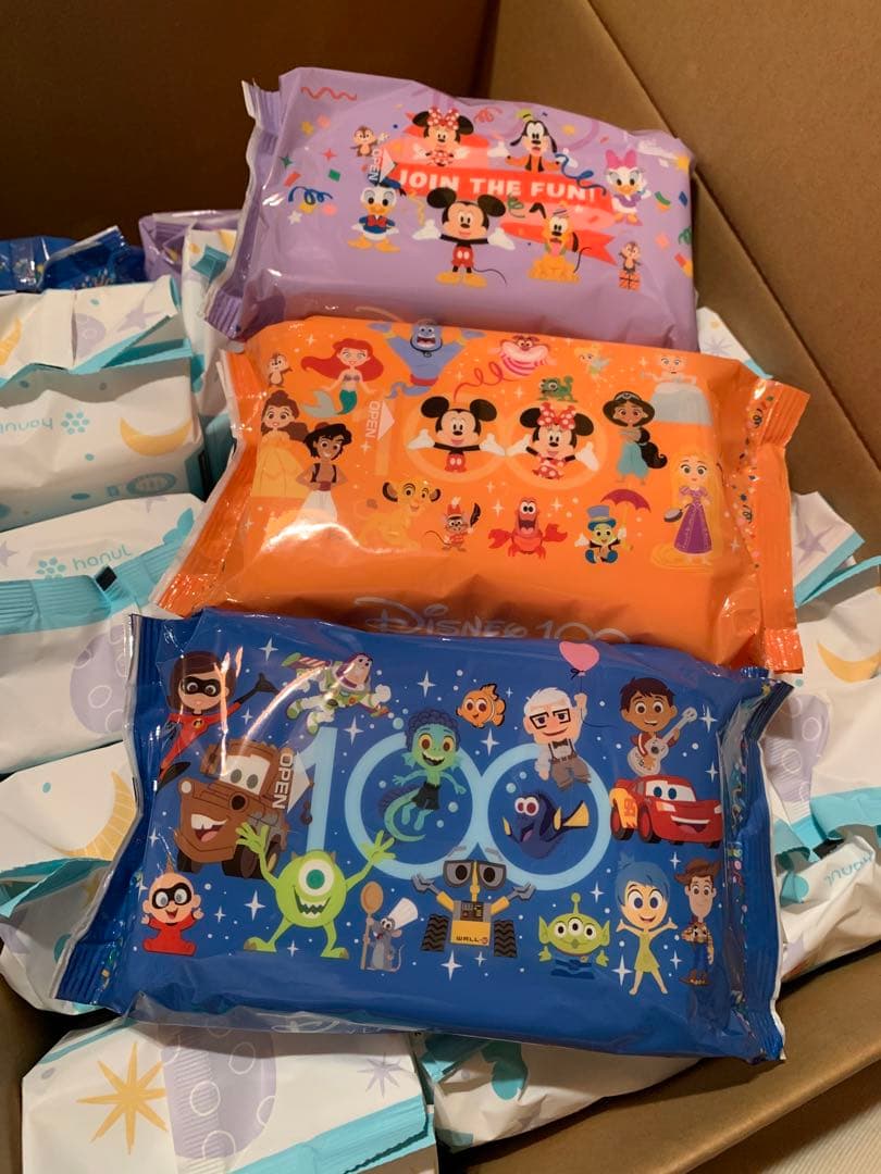 コストコ　おしりふき　ディズニー　手口ふき　セット　新品