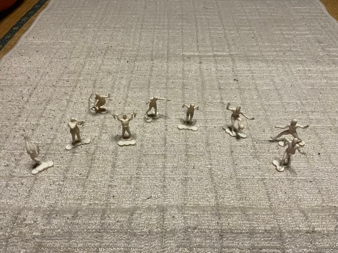 1964年／ペプシコーラ・オリンピックフィギュア9体セット【ペプシの景品人形】。