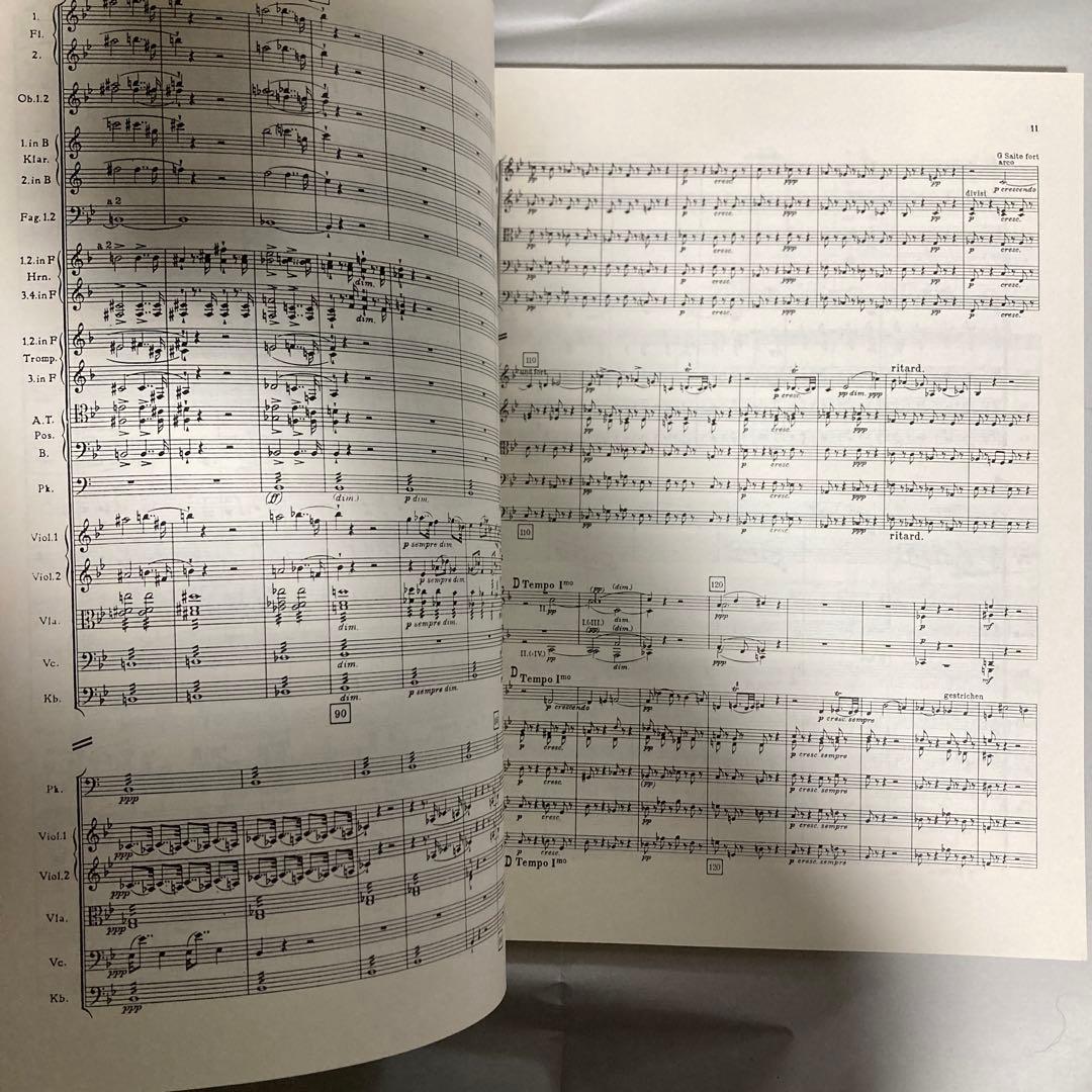 KALMUS カルマス　ブルックナー交響曲第5番フルスコア　ロバート・ハース