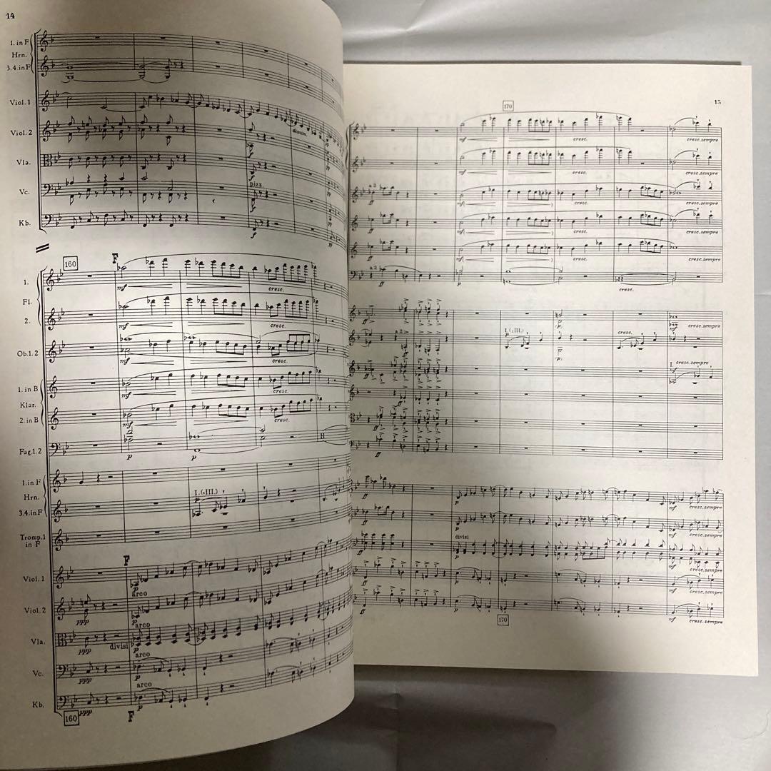 KALMUS カルマス　ブルックナー交響曲第5番フルスコア　ロバート・ハース