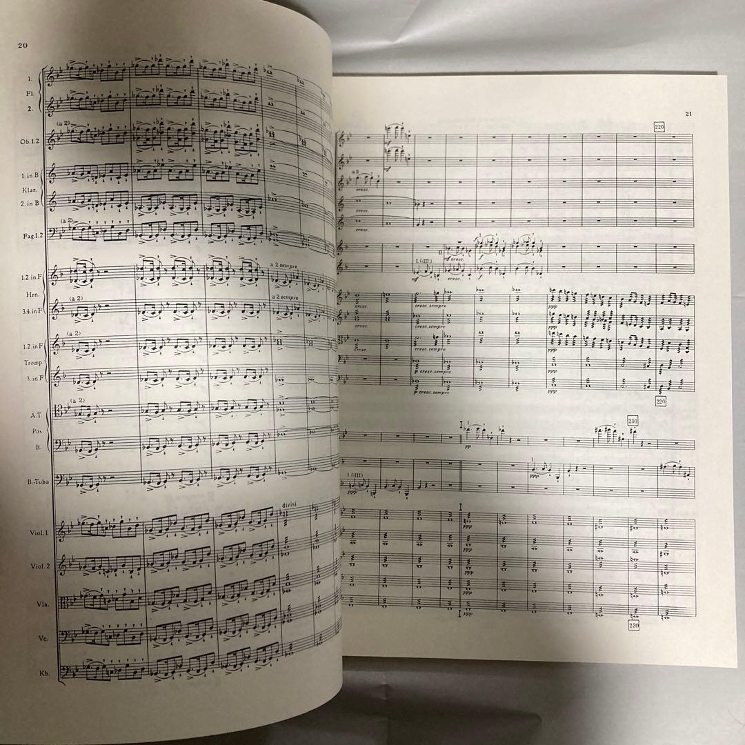 KALMUS カルマス　ブルックナー交響曲第5番フルスコア　ロバート・ハース