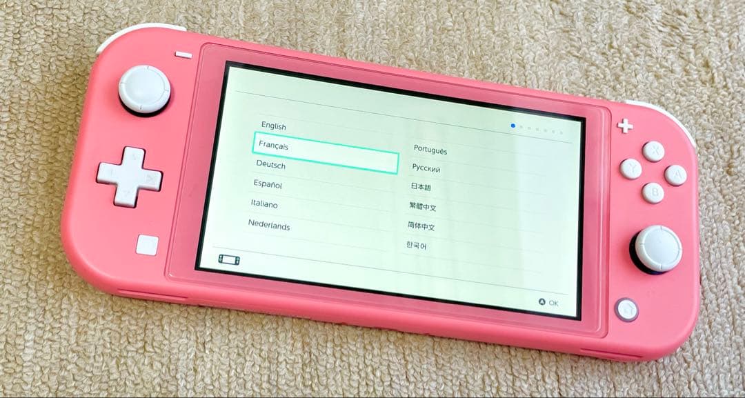 Nintendo Switch Lite コーラル　ピンク　本体　スイッチライト