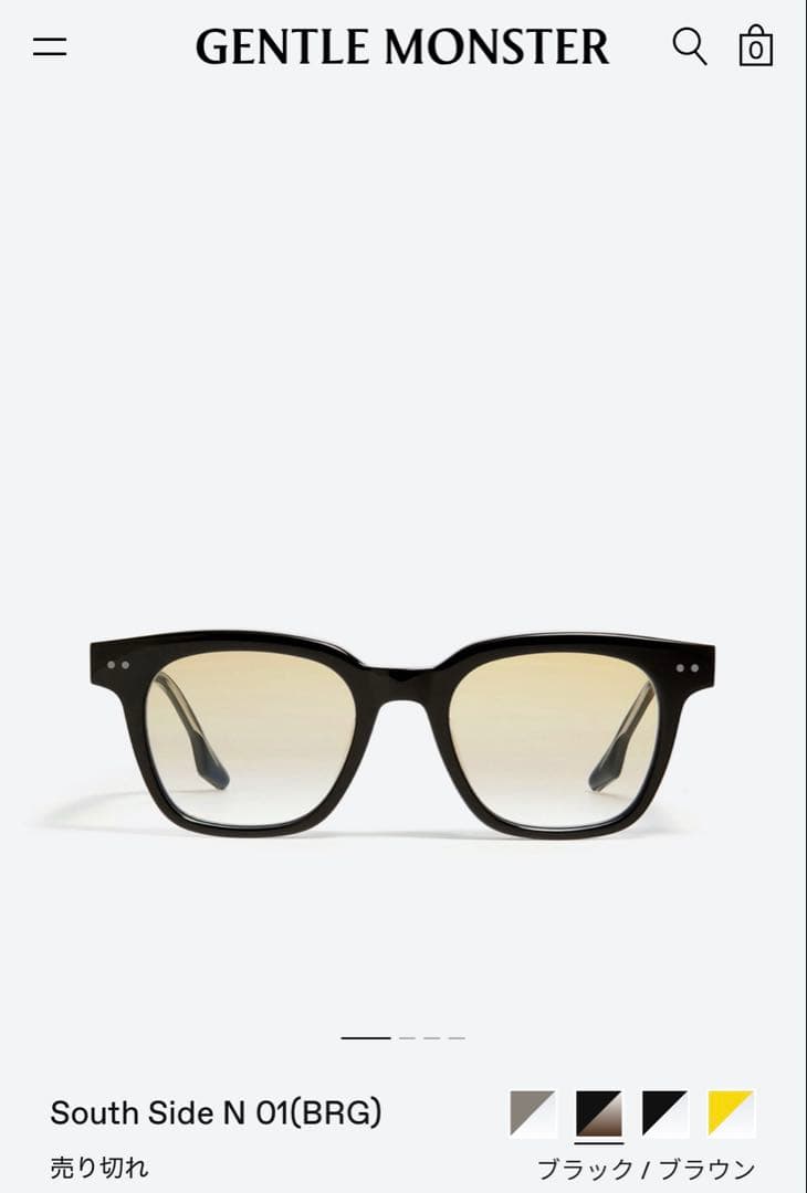 ジェントルモンスター　サングラス　South Side N
