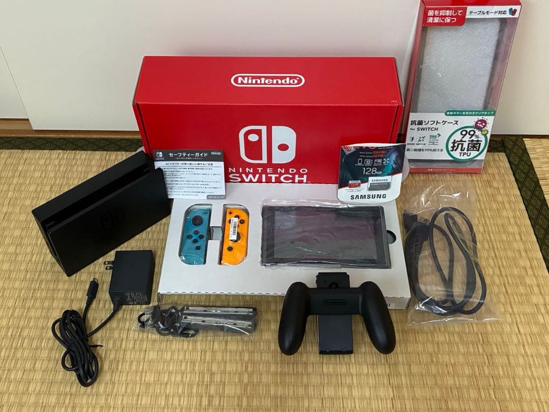Nintendo Switch、micro SDカード128GBつき