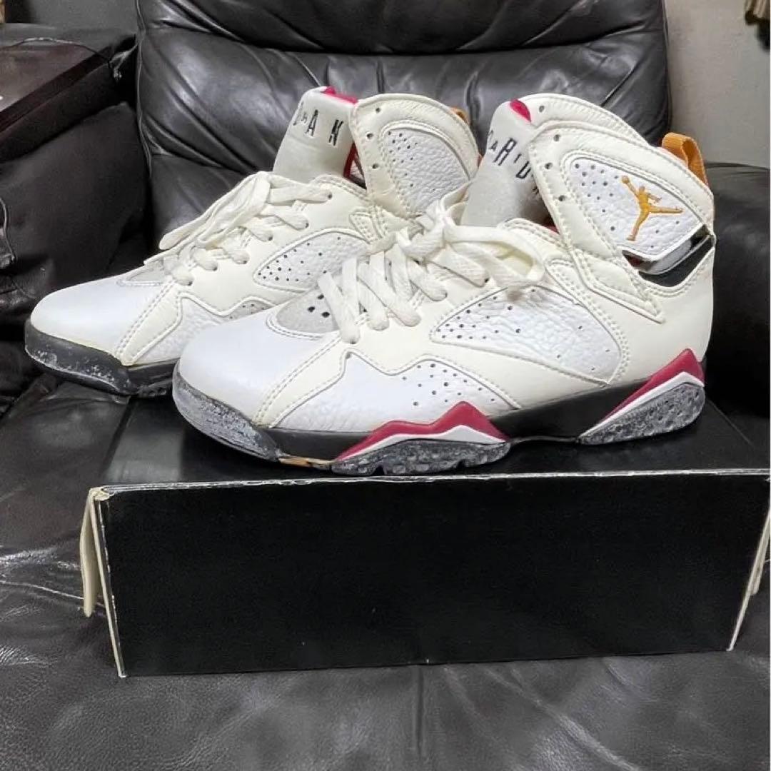 新品　ナイキ　エアージョーダン7 オリジナル1992年製ホワイト