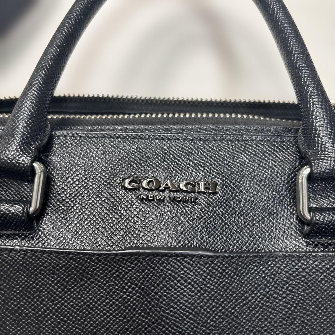 COACH コーチ ビジネスバッグ ブラック F72988