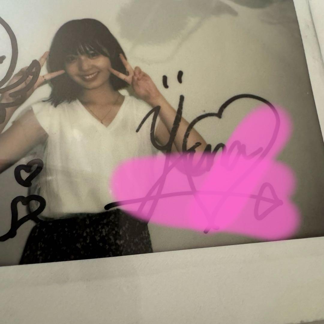 星乃夢奈 ゆなたこ 直筆サイン入りチェキ AbemaTV 恋ステ