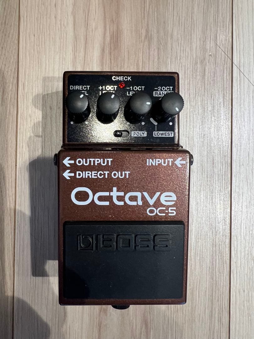 【新品未使用】BOSS オクターブエフェクター OC-5