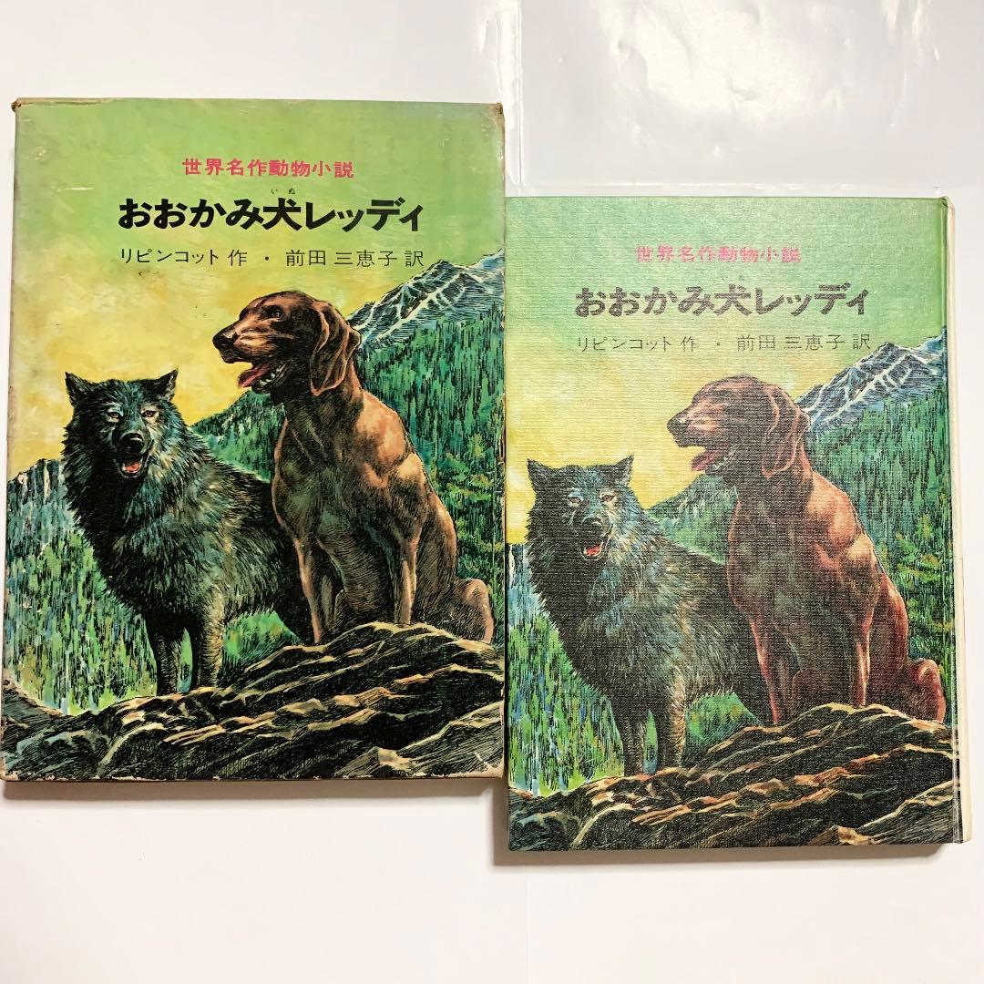 おおかみ犬レッディ 函入りハードカバー 初版本 リピンコット 前田三恵子