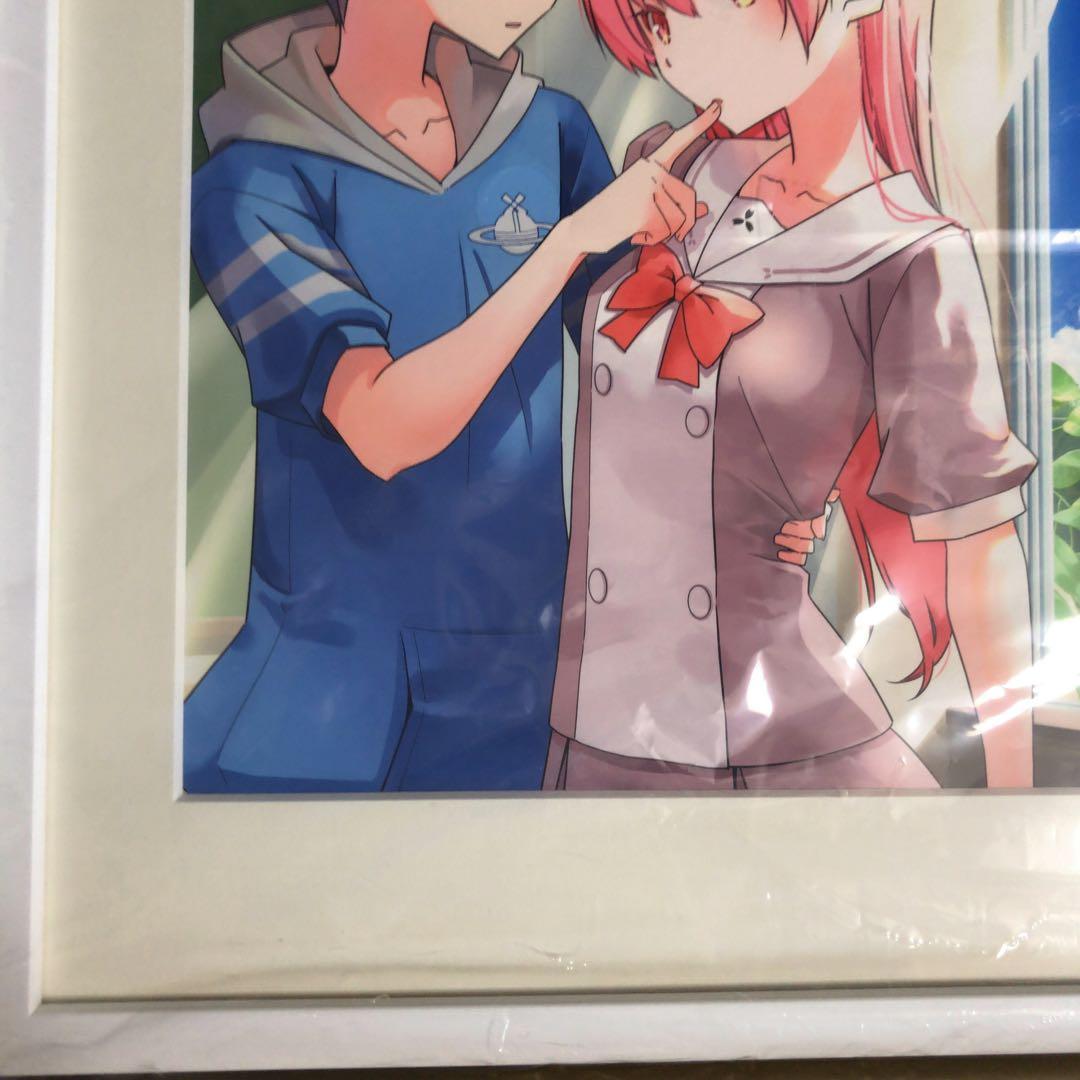 i*l様 畑健二郎展 トニカクカワイイ 12巻表紙 サイン入り 複製原画