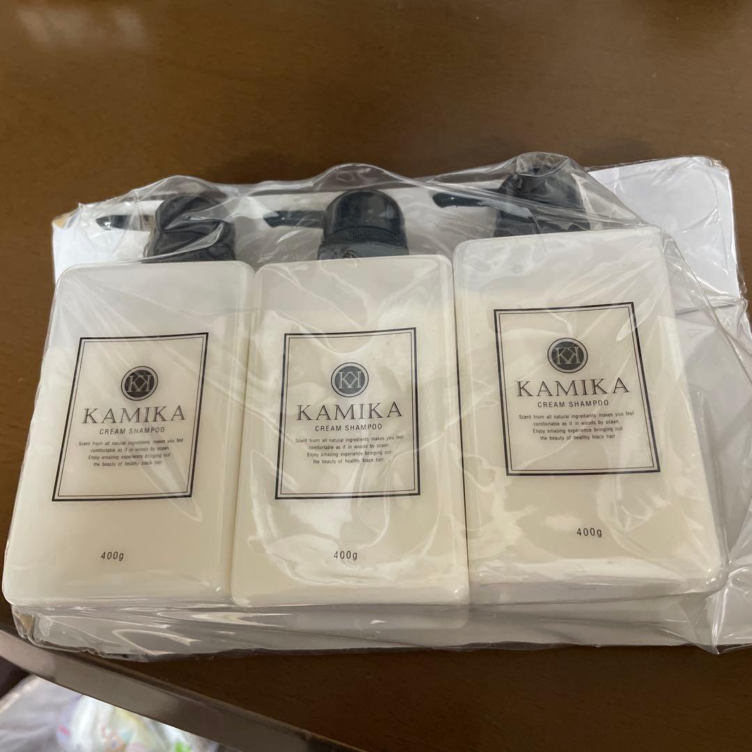 KAMIKA クリームシャンプー400g