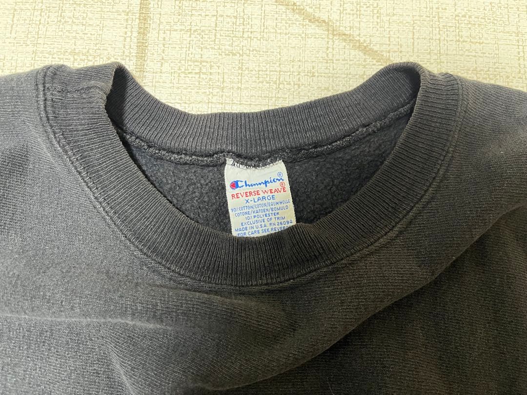 ヒ*タ様 希少ブラック XL Champion Reverse Weave