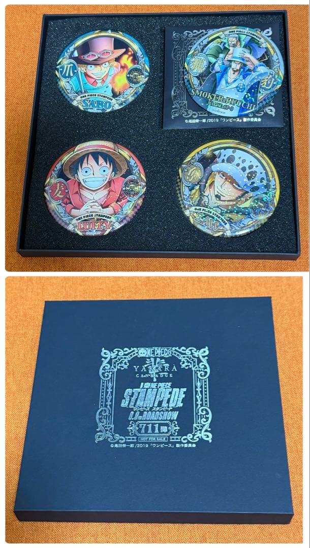 ONE PIECE 20周年　缶バッジセット