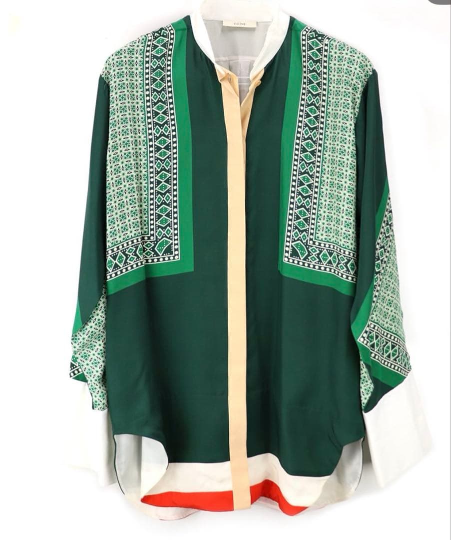 CÉLINE セリーヌ シルクシャツ ブラウス フィービーvirgilabloh