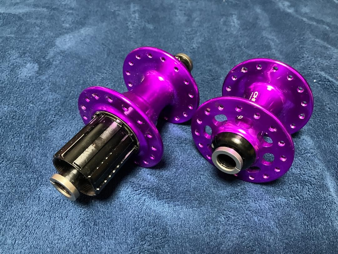 Chris king クリスキング 前後ハブ violet