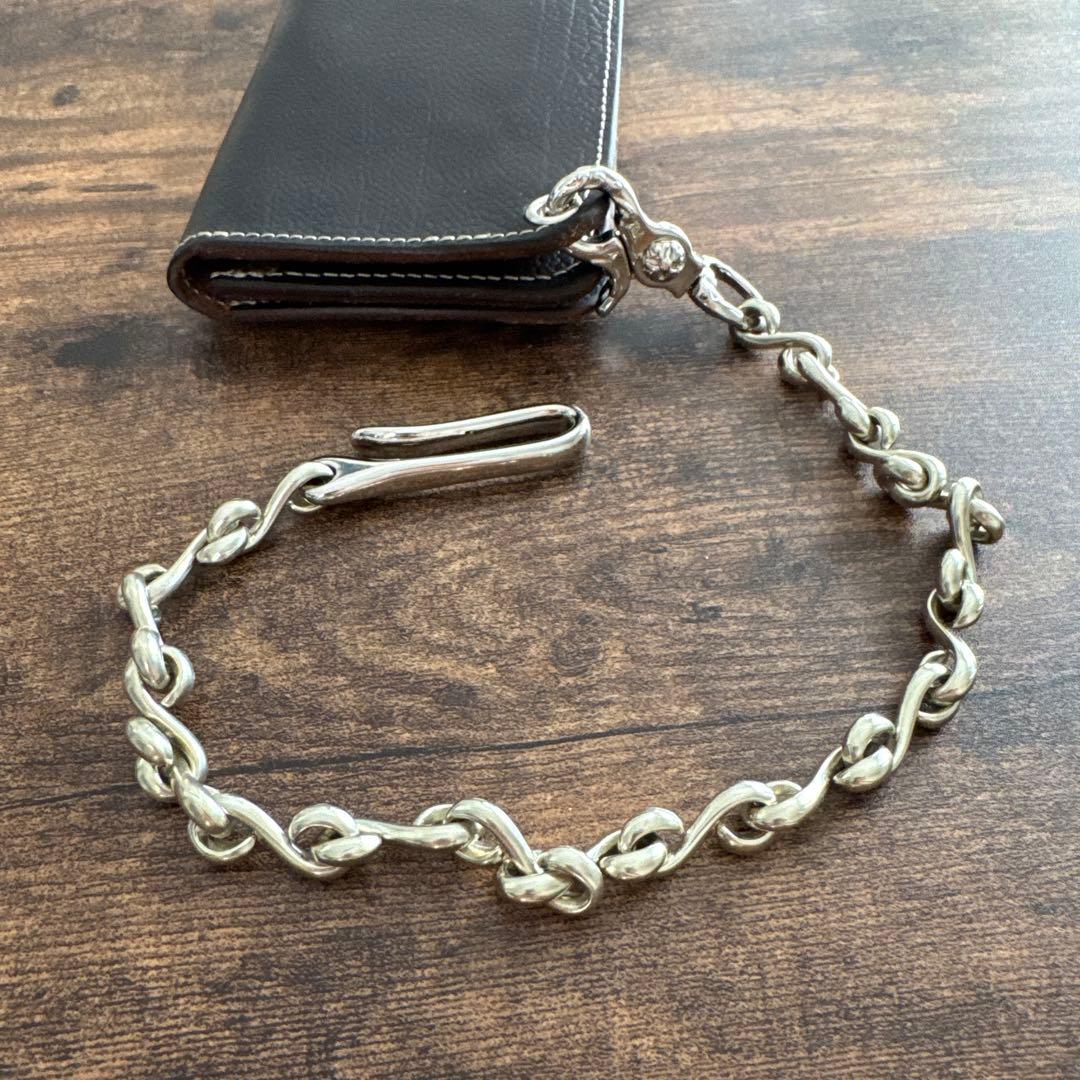 ヴィンテージ アメカジ ウォレットチェーン シルバー925 47.5cm