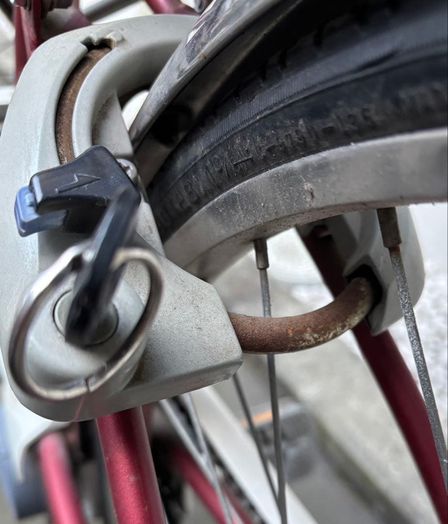 【引取り限定】パナソニック電動自転車 リチウムビビ 26型3段変速