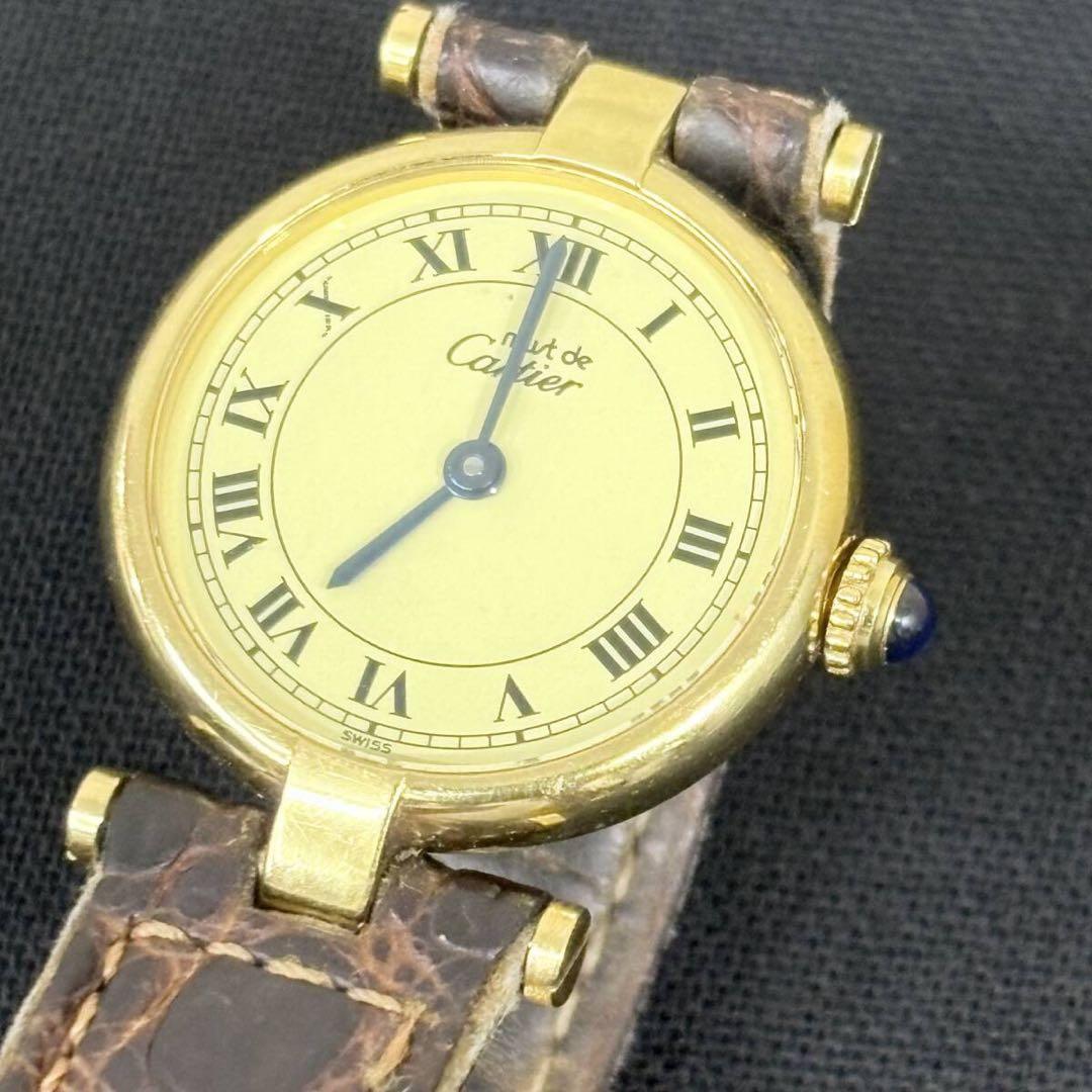 カルティエ■マスト ヴァンドーム■925 ■レディース 腕時計