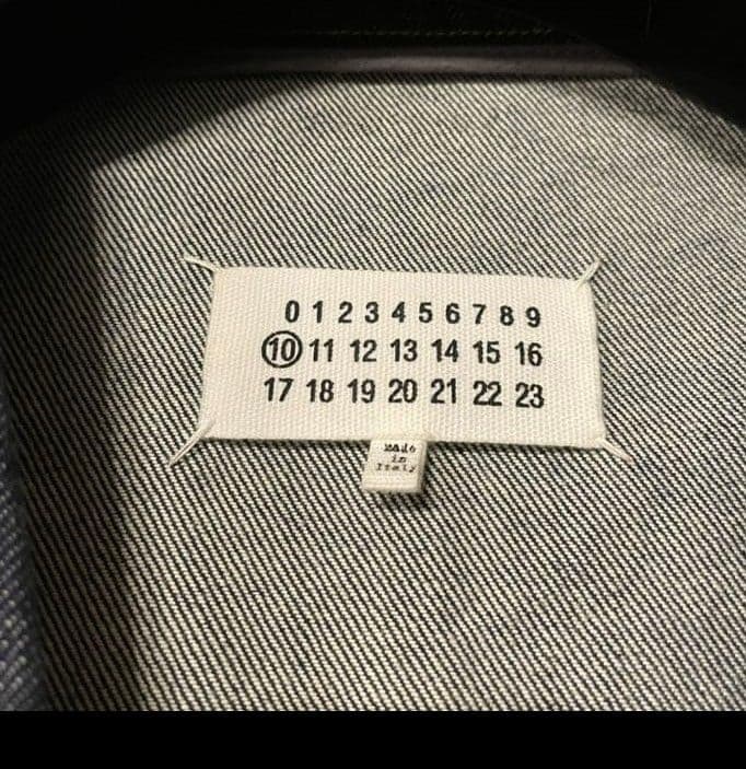 MaisonMargela マルジェラ デニムジャケット 48