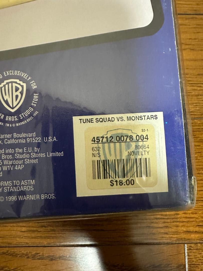 新品 ビンテージ スペースジャム マイケルジョーダン バックスバニー フィギュア