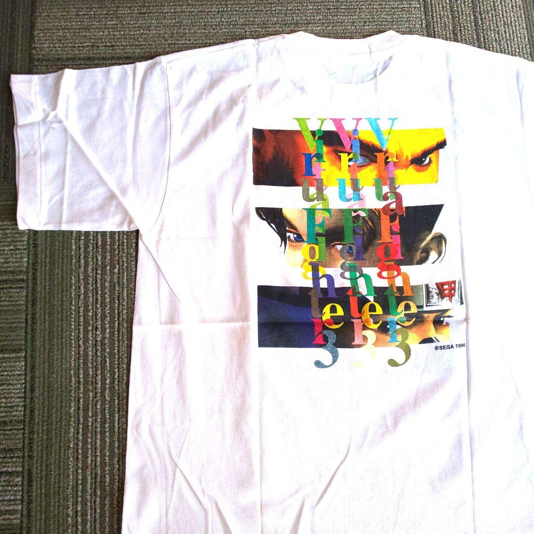 リオン 新品　バーチャファイター３　両面プリント　VF3 Tシャツ 影丸
