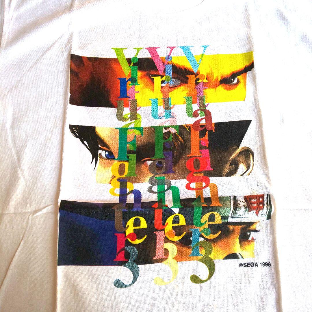 リオン 新品　バーチャファイター３　両面プリント　VF3 Tシャツ 影丸