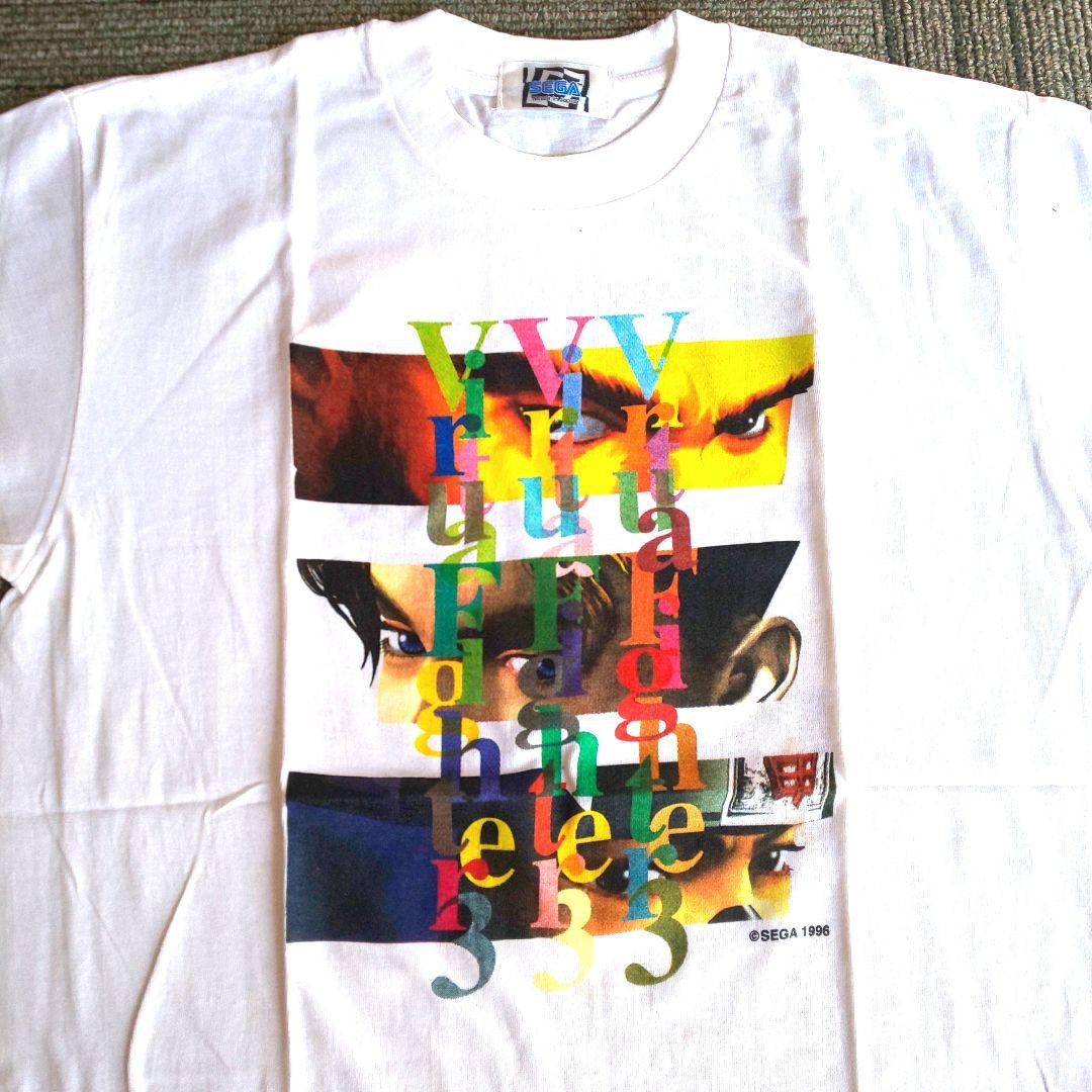 リオン 新品　バーチャファイター３　両面プリント　VF3 Tシャツ 影丸