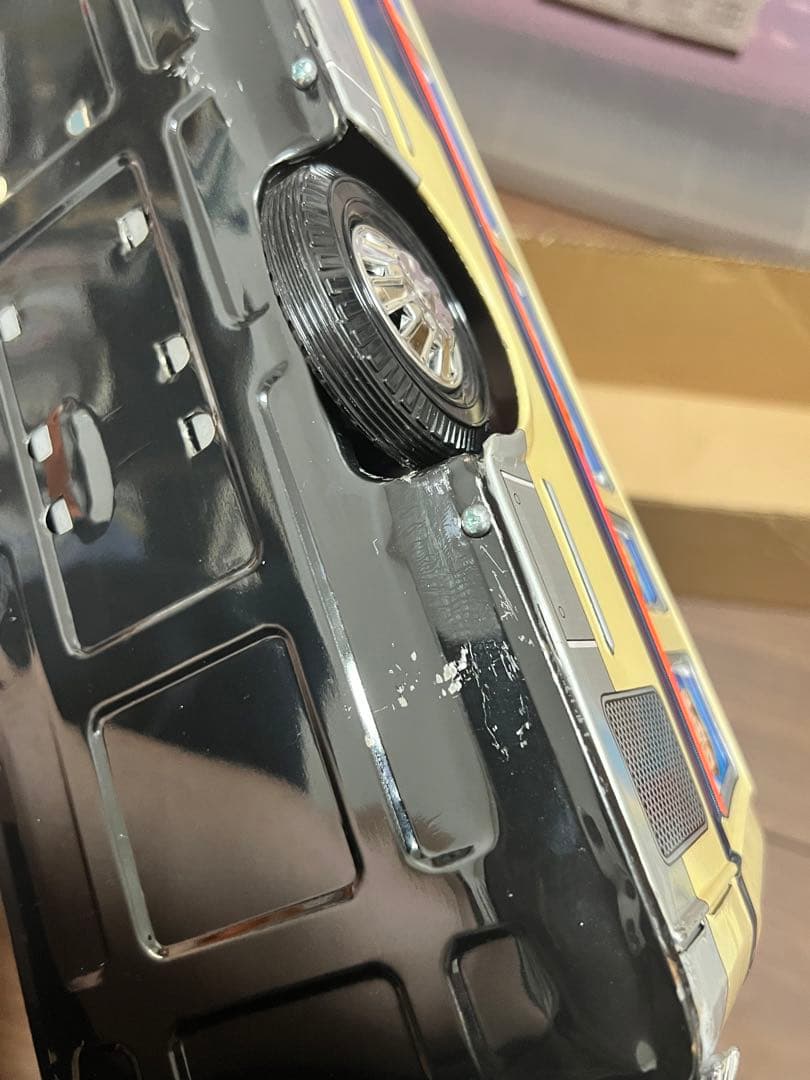 【当時物　美品】ブリキ　バス（トレーン製　フリクションモーター）