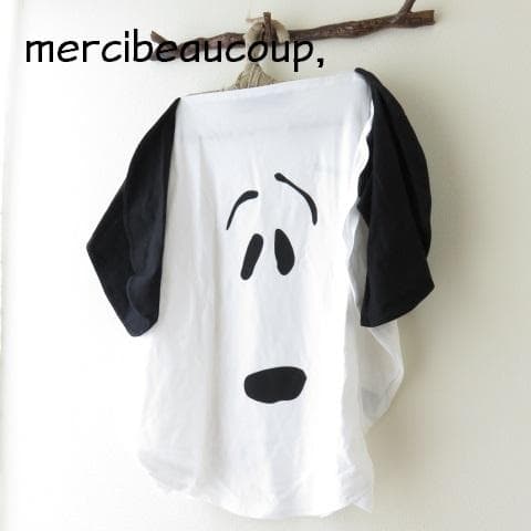 レア　未使用　mercibeaucoup メルシーボーク　スヌーピー　Tシャツ