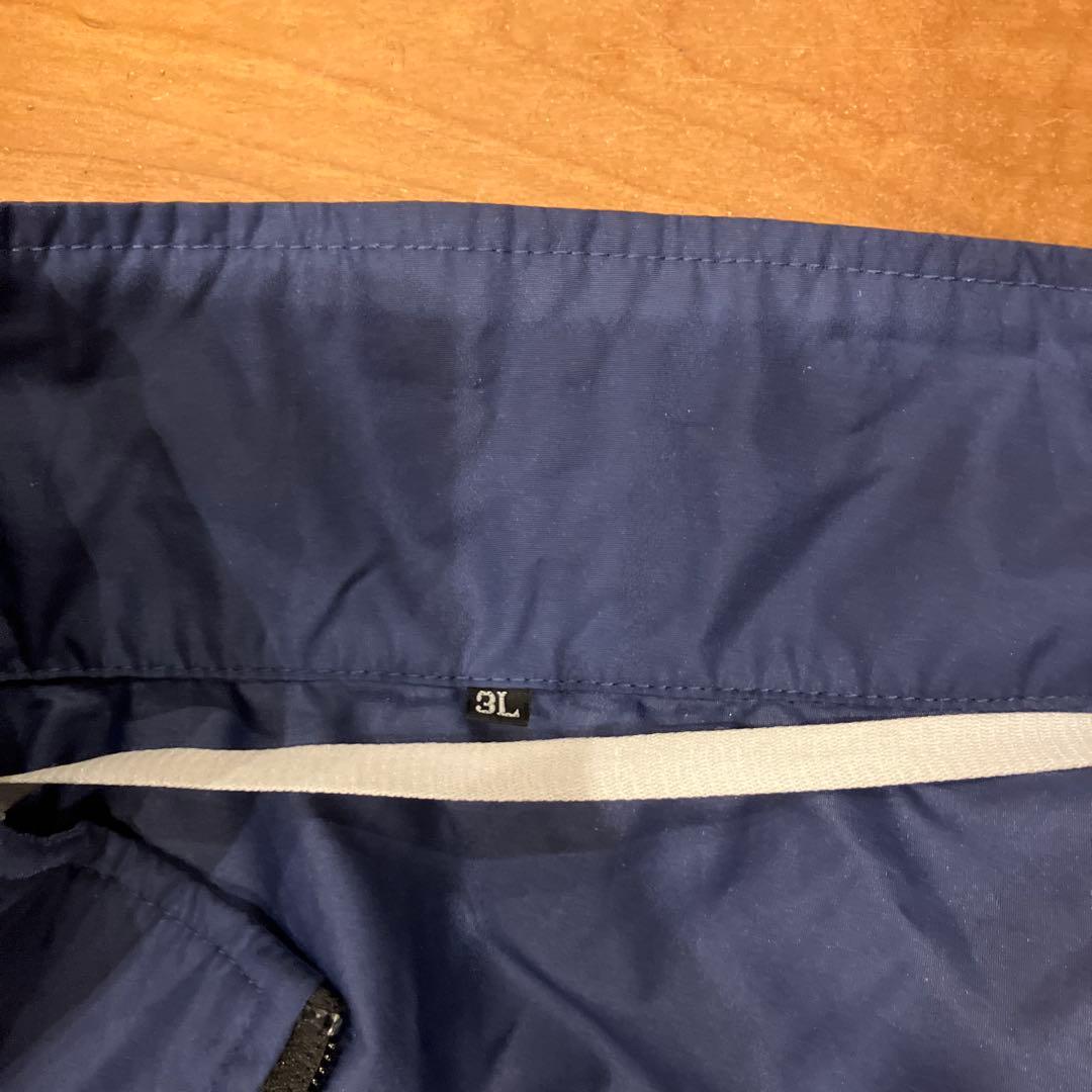 正規品、株式会社空調服ベスト3着、グレー、ネイビーのAIRGEARとファンセット