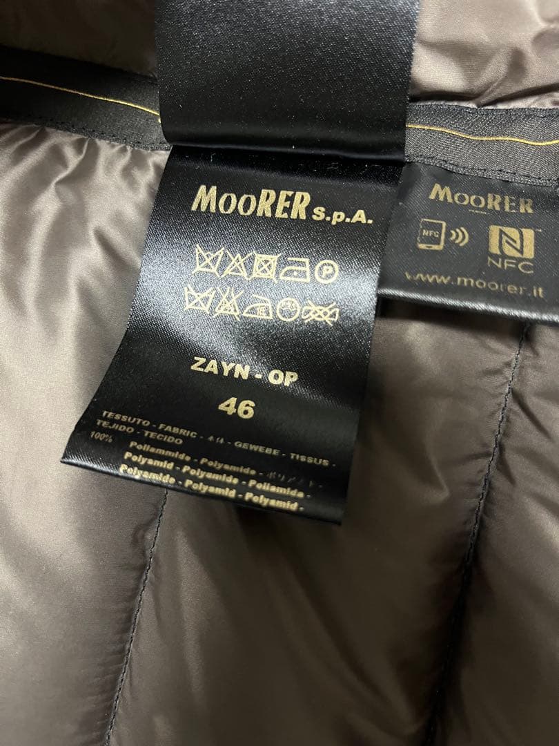 MooRER ZAYN サイズ46 ダウンジャケット