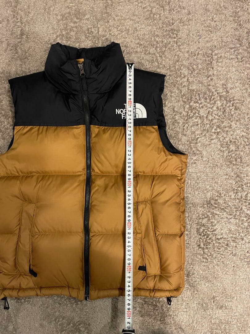 THE NORTH FACE ヌプシ　ダウンベスト S ブラウン/ブラック